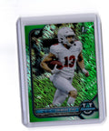 2021-22 Bowman University #86 Chimere Dike Chrome Green Shimmer #/99