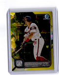 2022 Bowman Chrome Sapphire Edition #41 Andrew Vaughn Yellow #/50