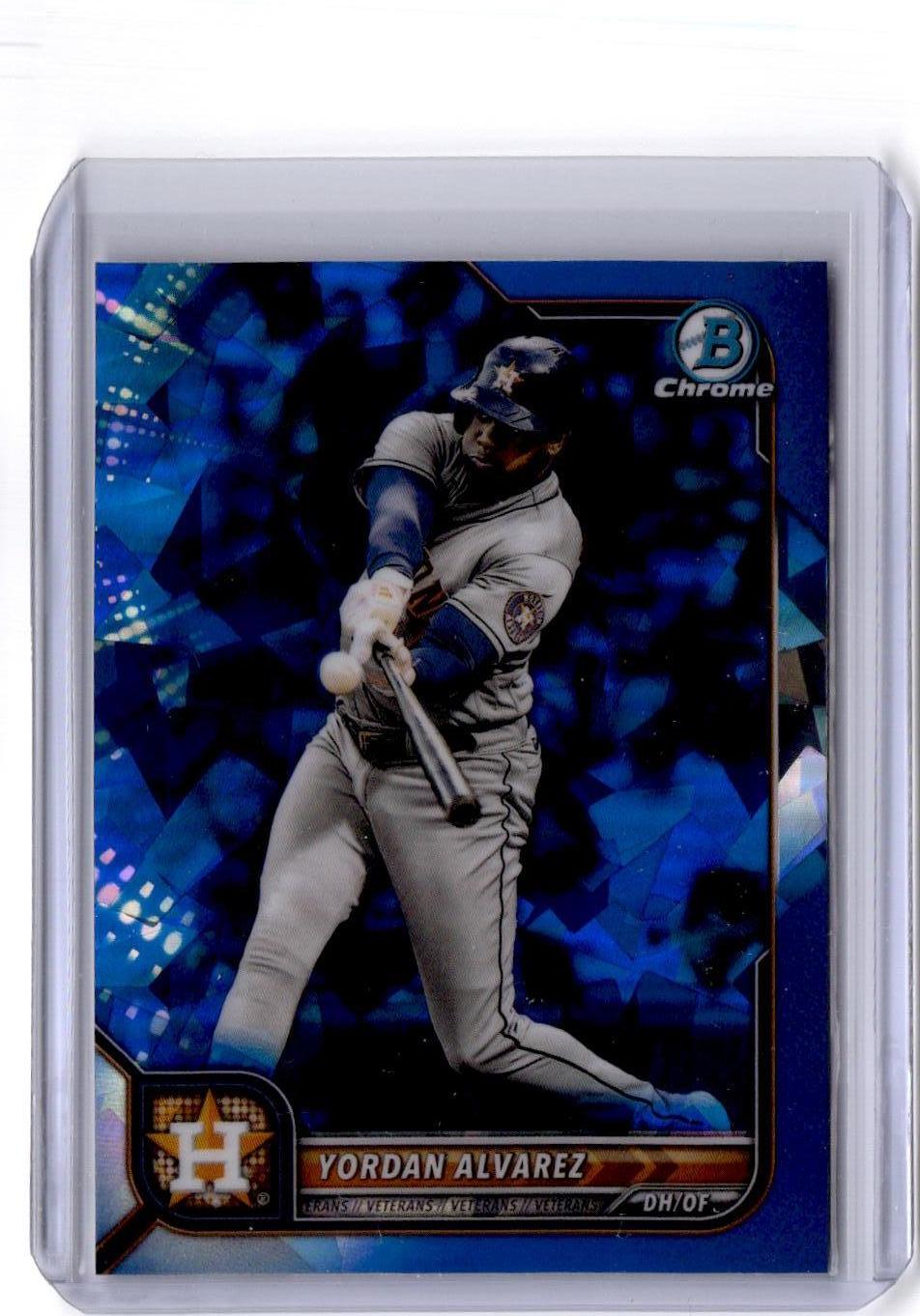 2022 Bowman Chrome Sapphire Edition #36 Yordan Alvarez