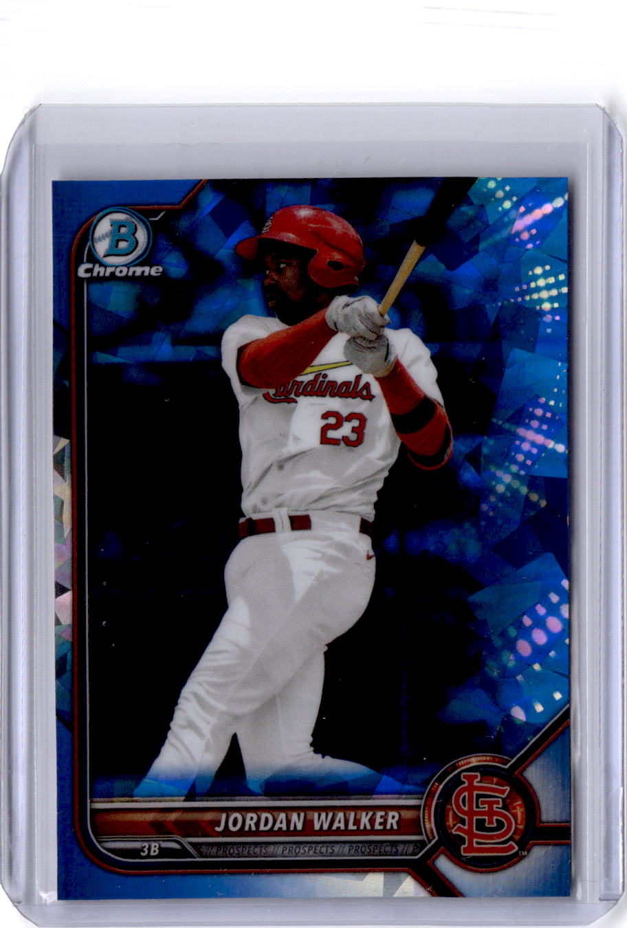 2022 Bowman Chrome #BCP-221 Jordan Walker Prospects