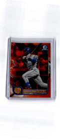 2022 Bowman Chrome Sapphire Edition #97 Starling Marte Orange #/75