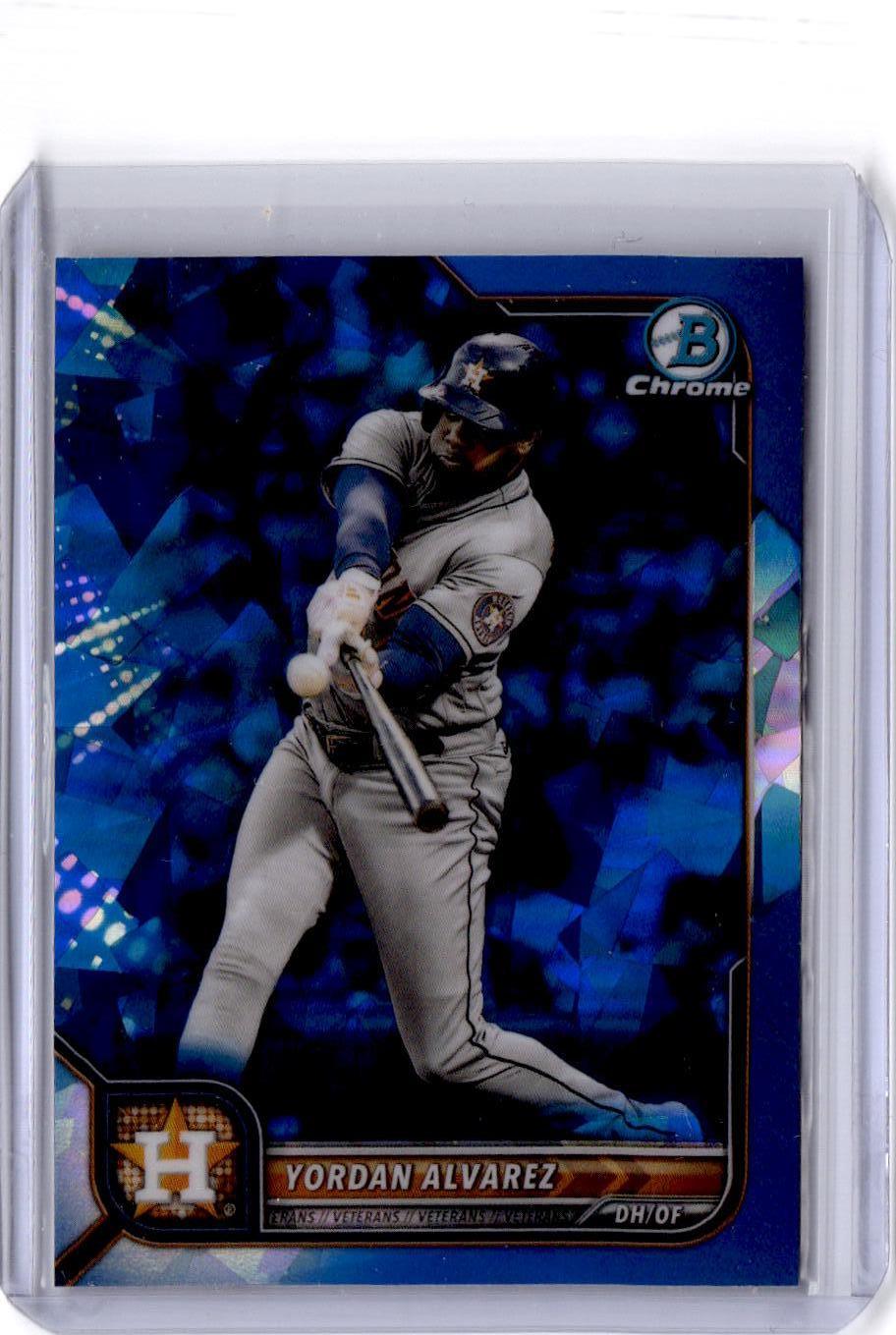 2022 Bowman Chrome Sapphire Edition #36 Yordan Alvarez