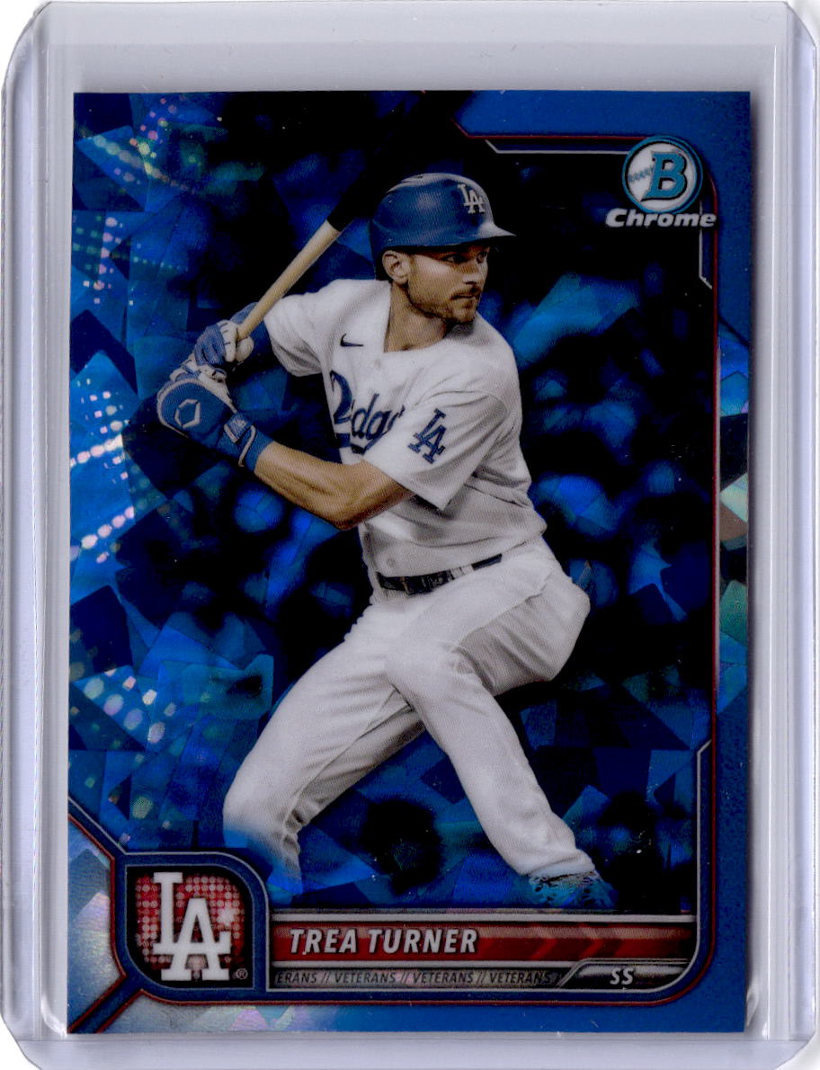 2022 Bowman Chrome Sapphire Edition #43 Trea Turner