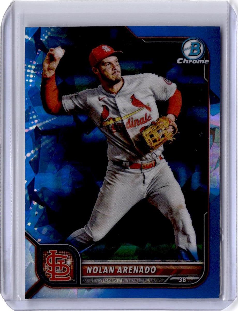 2022 Bowman Chrome Sapphire Edition #38 Nolan Arenado