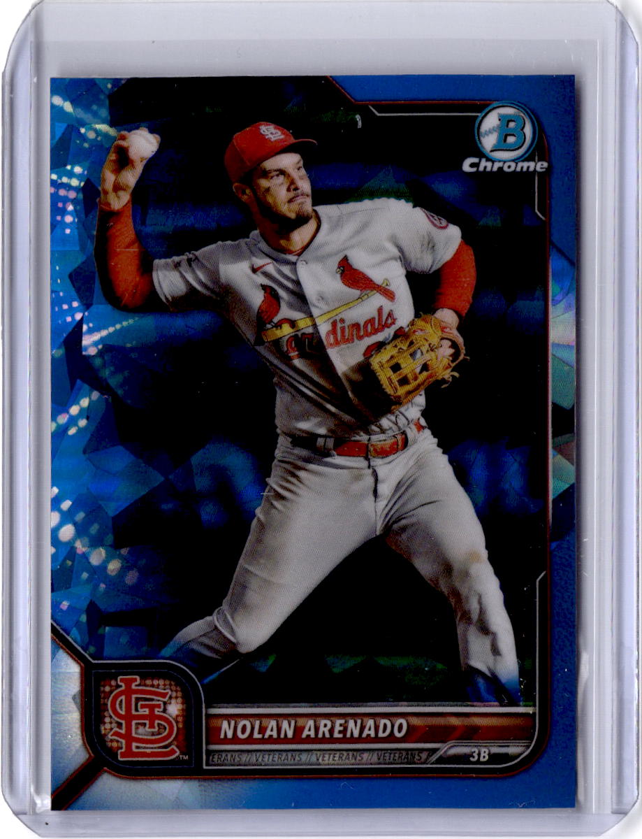 2022 Bowman Chrome Sapphire Edition #38 Nolan Arenado