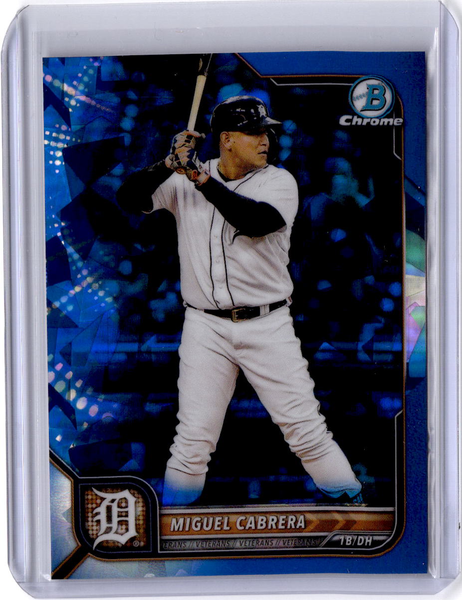 2022 Bowman Chrome Sapphire Edition #88 Miguel Cabrera