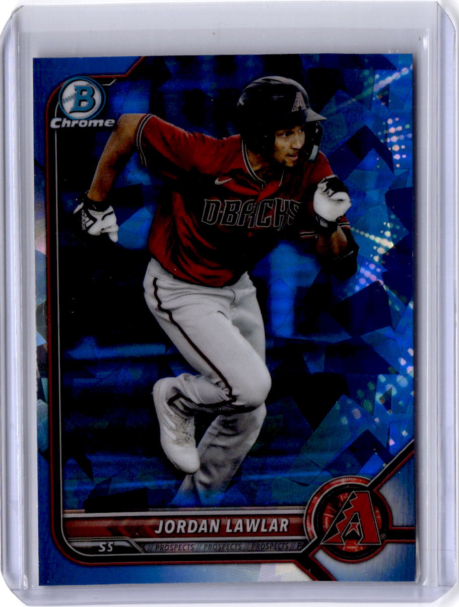 2022 Bowman Chrome Sapphire Edition #BCP-235 Jordan Lawlar Prospects