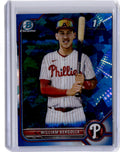 2022 Bowman Chrome Sapphire Edition #BCP-159 William Bergolla Prospects