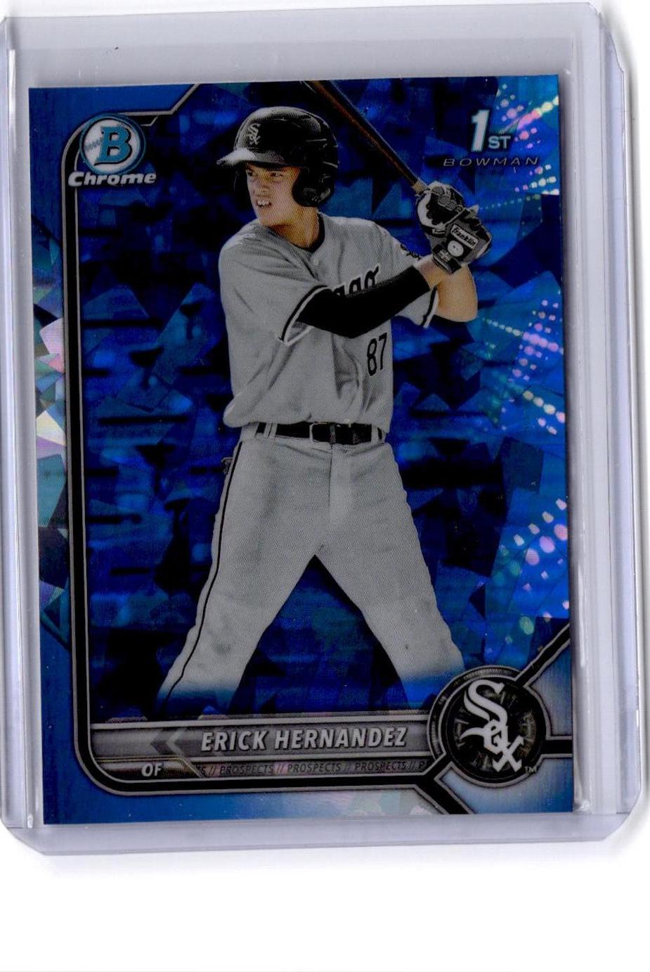 2022 Bowman Chrome Sapphire Edition #BCP-181 Erick Hernandez Prospects
