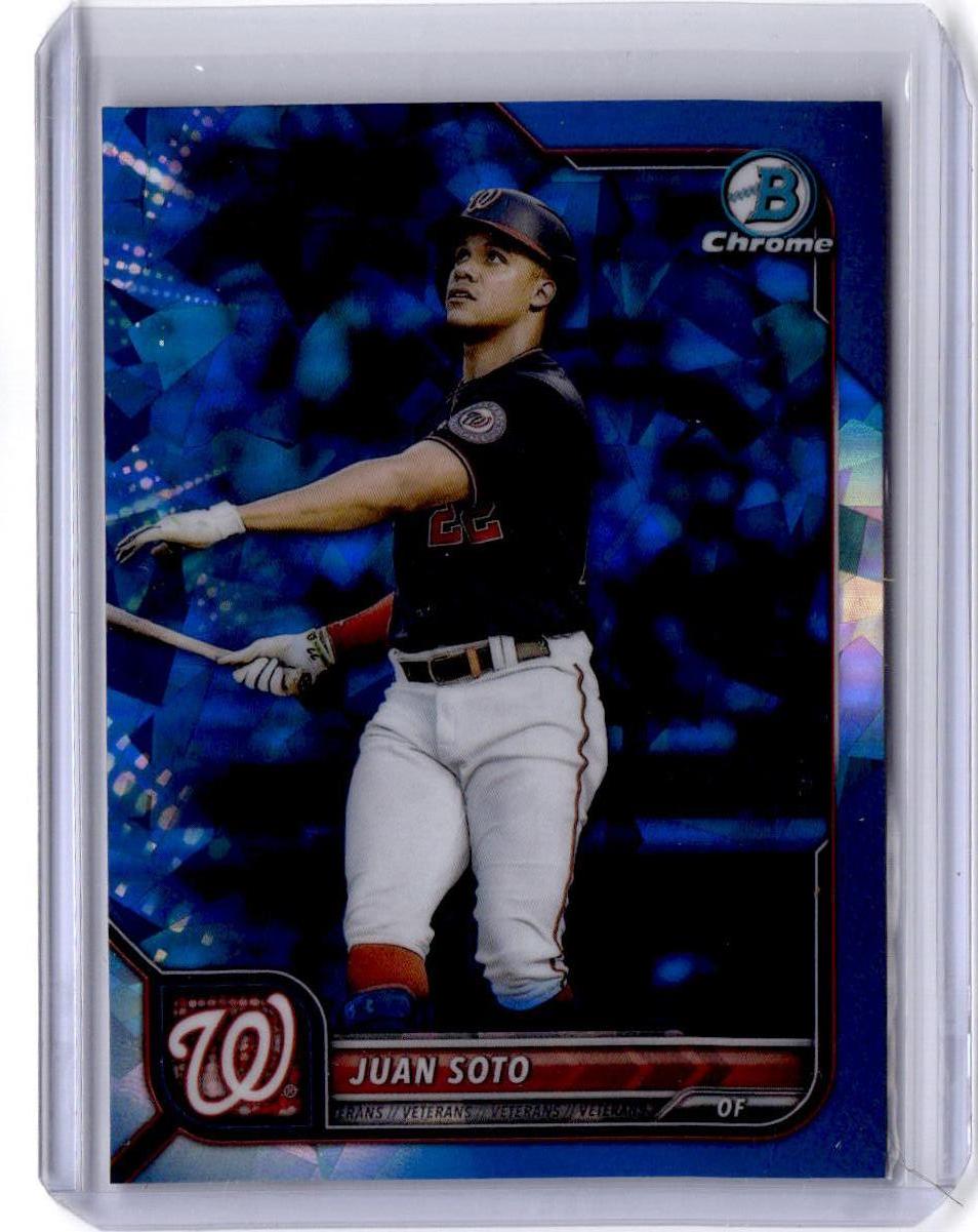 2022 Bowman Chrome Sapphire Edition #30 Juan Soto