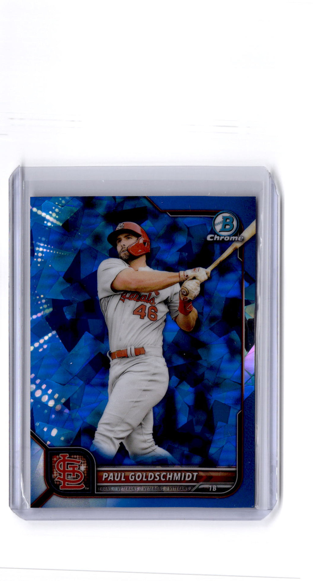 2022 Bowman Chrome Sapphire Edition #42 Paul Goldschmidt