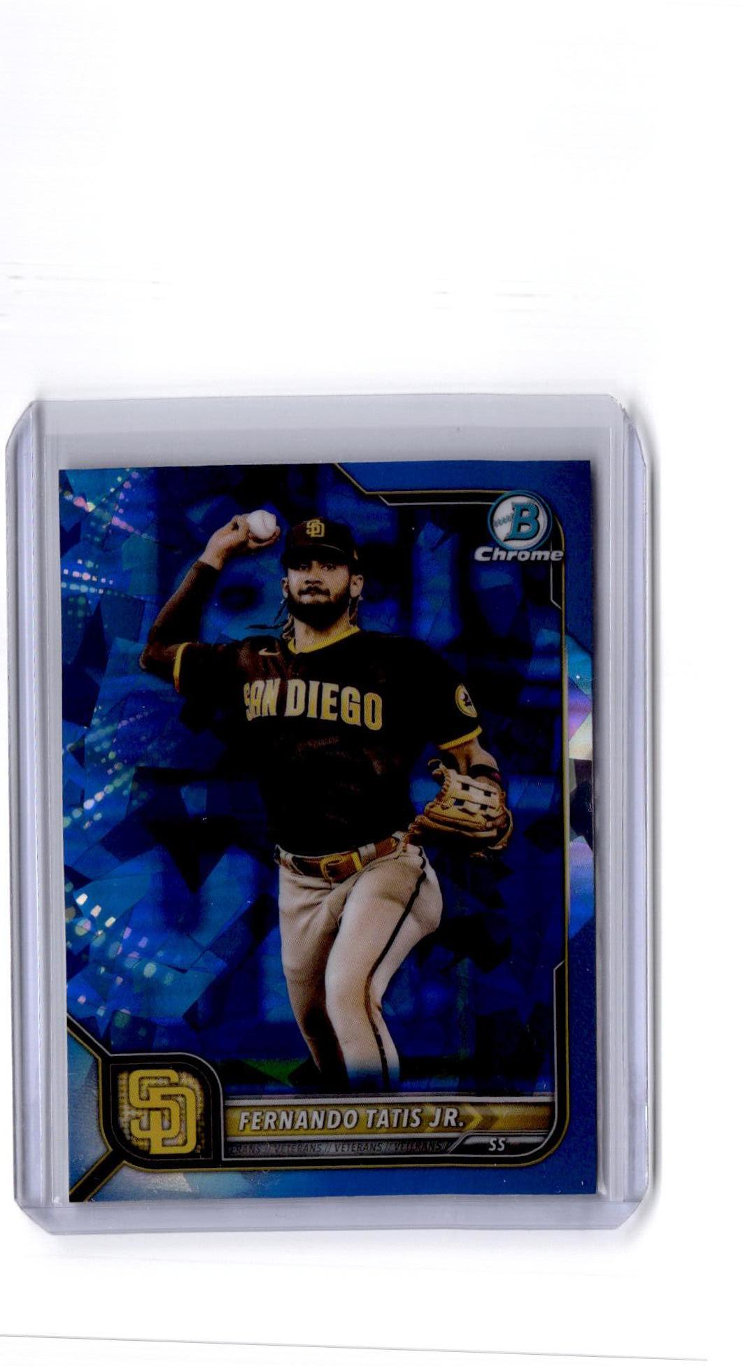 2022 Bowman Chrome Sapphire Edition #83 Fernando Tatis Jr.