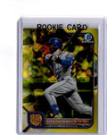 2022 Bowman Chrome Sapphire Edition #97 Starling Marte Yellow #/50