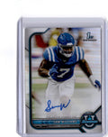2021-22 Bowman University Sam Williams Bowman Chrome Prospects Autographs
