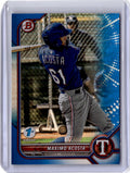 2022 Bowman 1st Edition #BPPF-113 Maximo Acosta Blue Foil #/150
