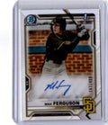 2021 Bowman Draft  Max Ferguson Chrome Draft Pick Autographs Refractor #/499