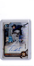 2022 Bowman #CPA-TW Tyler Whitaker Chrome Prospects Autographs Refractors #/499