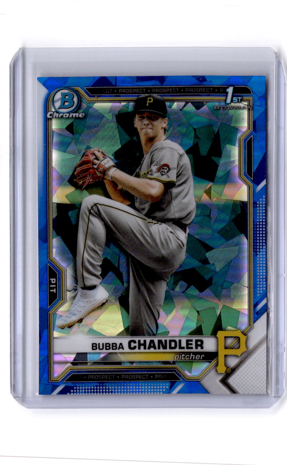 2021 Bowman Draft Sapphire Edition #BDC-41 Bubba Chandler