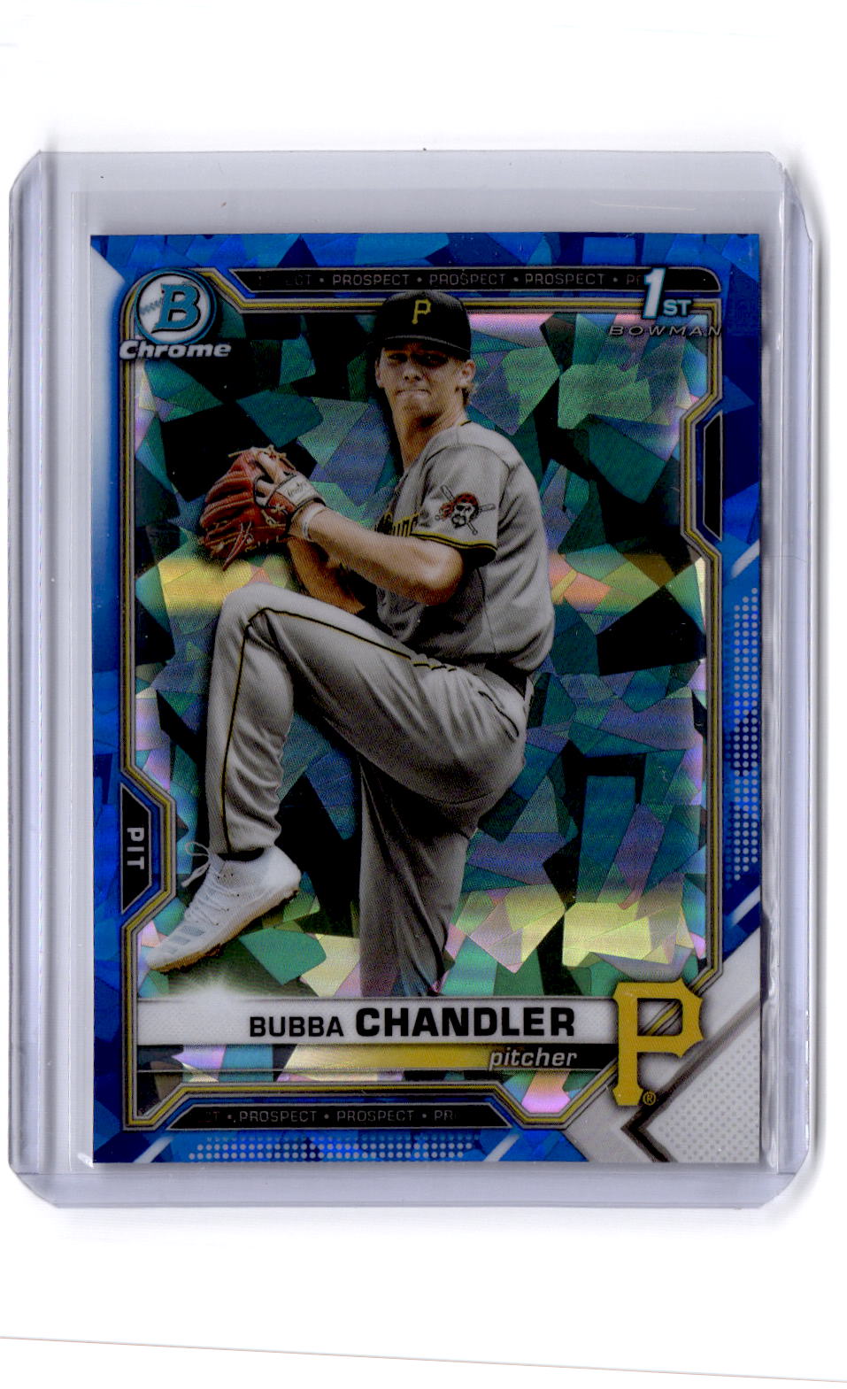 2021 Bowman Draft Sapphire Edition #BDC-41 Bubba Chandler
