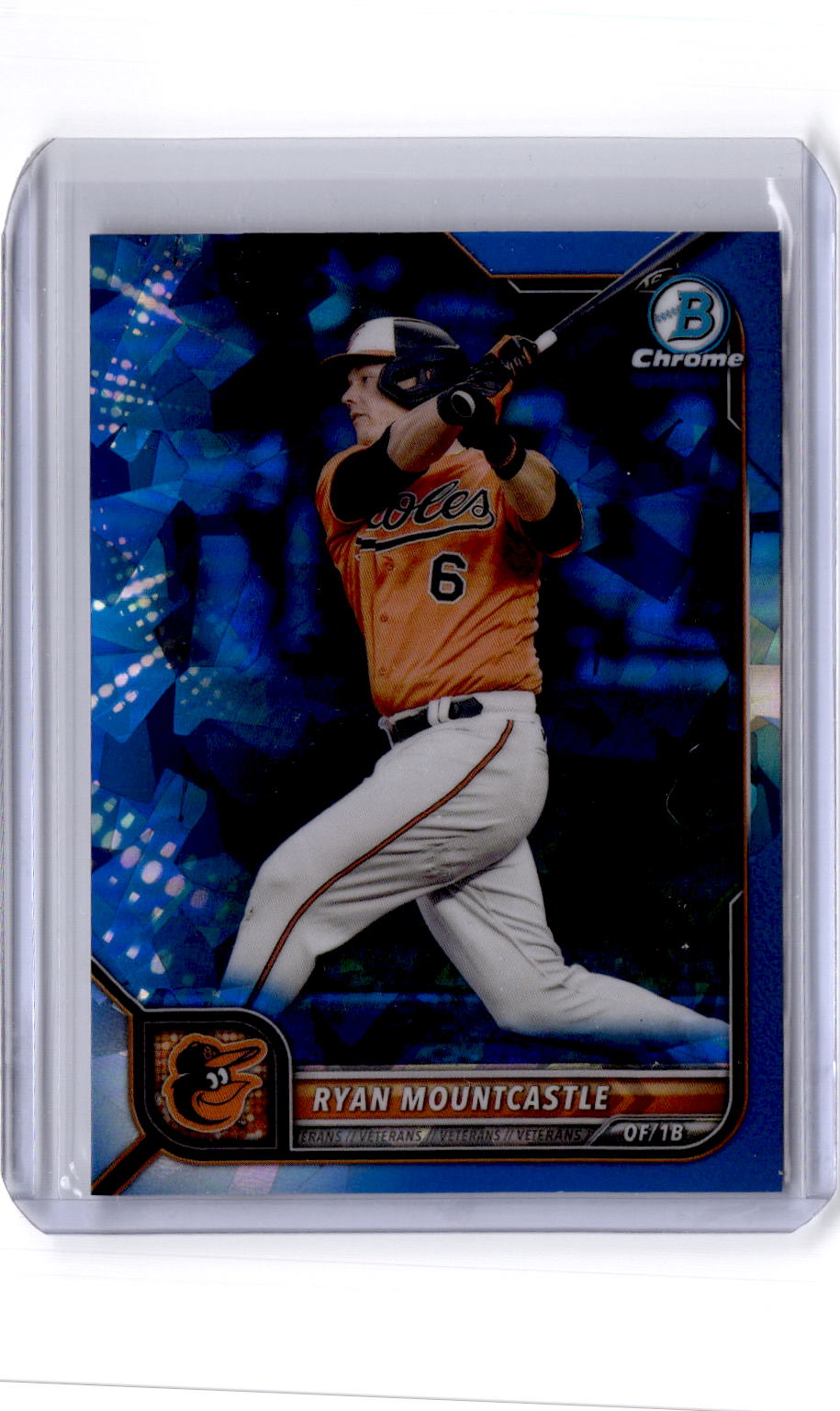 2022 Bowman Chrome Sapphire Edition #91 Ryan Mountcastle