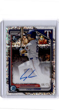 2024 Bowman Draft Casey Cook Chrome Prospect Autographs Speckle Refractor /71