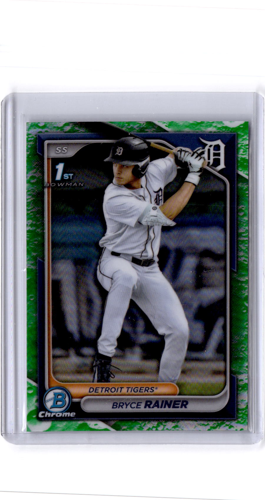 2024 Bowman Draft #BDC-86 Bryce Rainer Chrome Lunar Glow Refractor