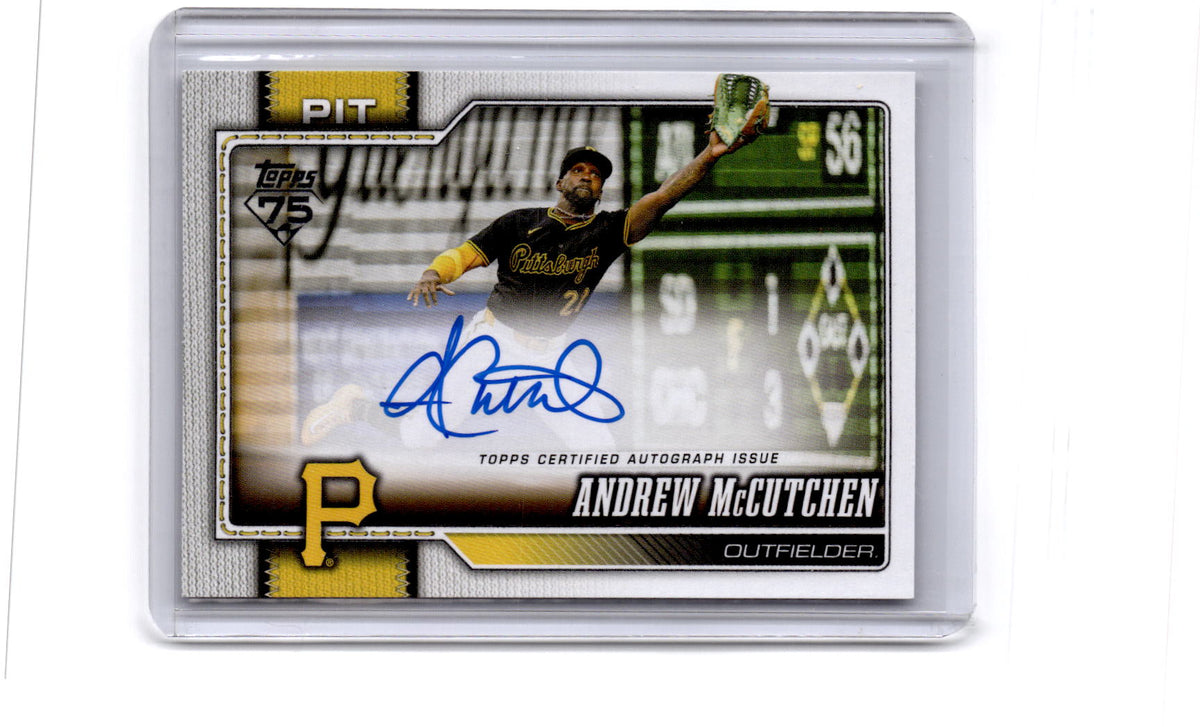 2026 Topps #131 Andrew McCutchen Flagship Real One Autographs
