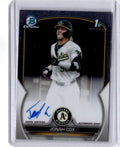 2023 Bowman Draft #CDA-JCO Jonah Cox Chrome Prospect Autographs