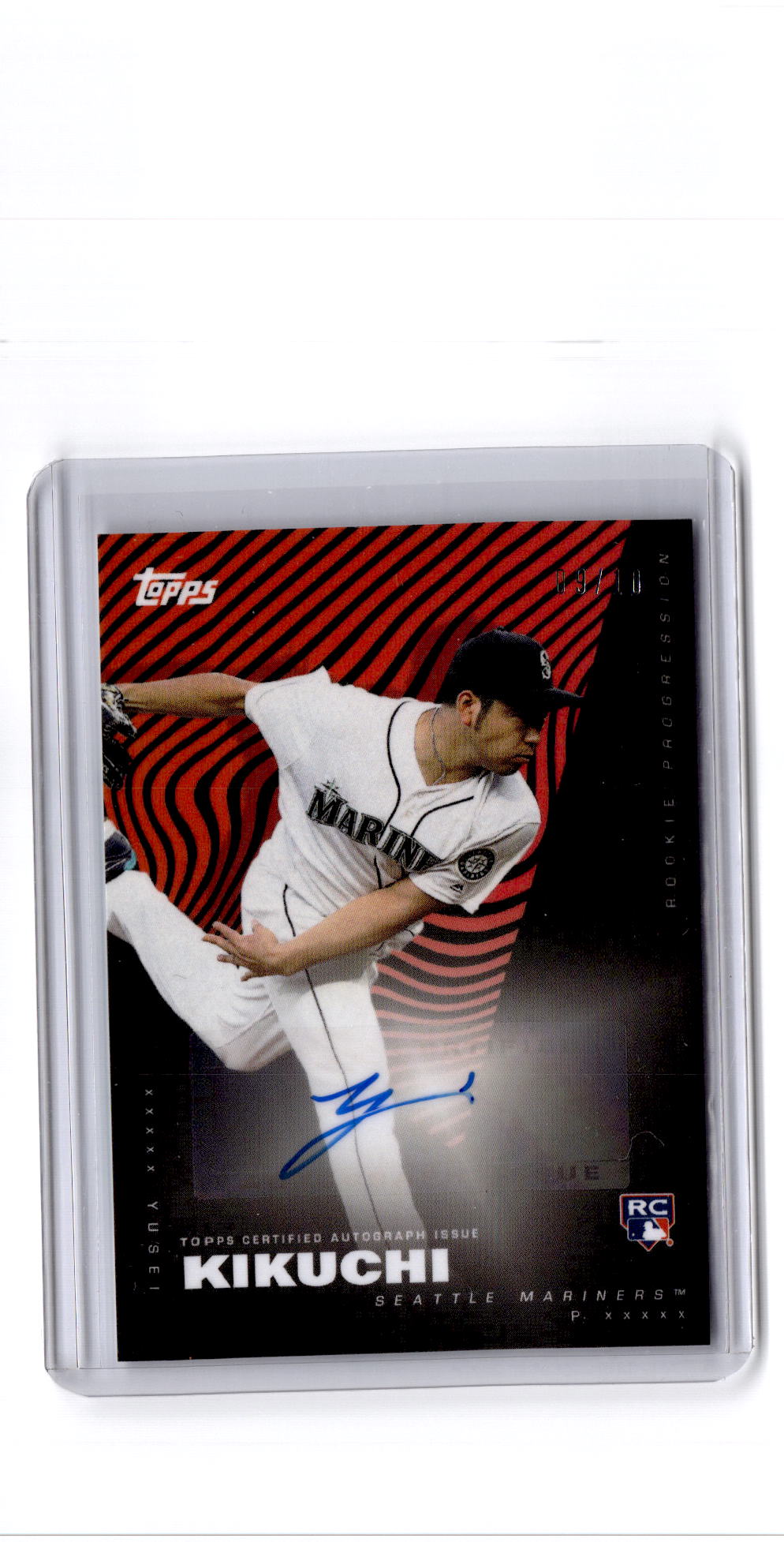 2019 Topps On-Demand Set 10: Rookie Progression #16C Yusei Kikuchi C #/10