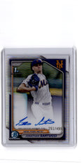 2024 Bowman Draft Jonathan Santucci Chrome Prospect Autographs Refractor /499