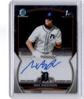 2023 Bowman Draft #CDA-MA Max Anderson Chrome Prospect Autographs