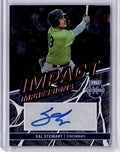 2023 Panini Elite Extra Edition Sal Stewart Impact Impressions Signatures
