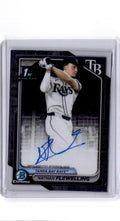 2024 Bowman Draft #CPA-NF Nathan Flewelling Chrome Prospect Autographs