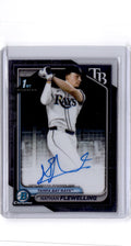 2024 Bowman Draft #CPA-NF Nathan Flewelling Chrome Prospect Autographs
