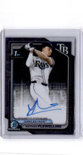 2024 Bowman Draft #CPA-NF Nathan Flewelling Chrome Prospect Autographs