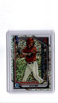 2024 Bowman #BCP-34 Kevin Sim Chrome Prospects Mini-Diamond Refractors