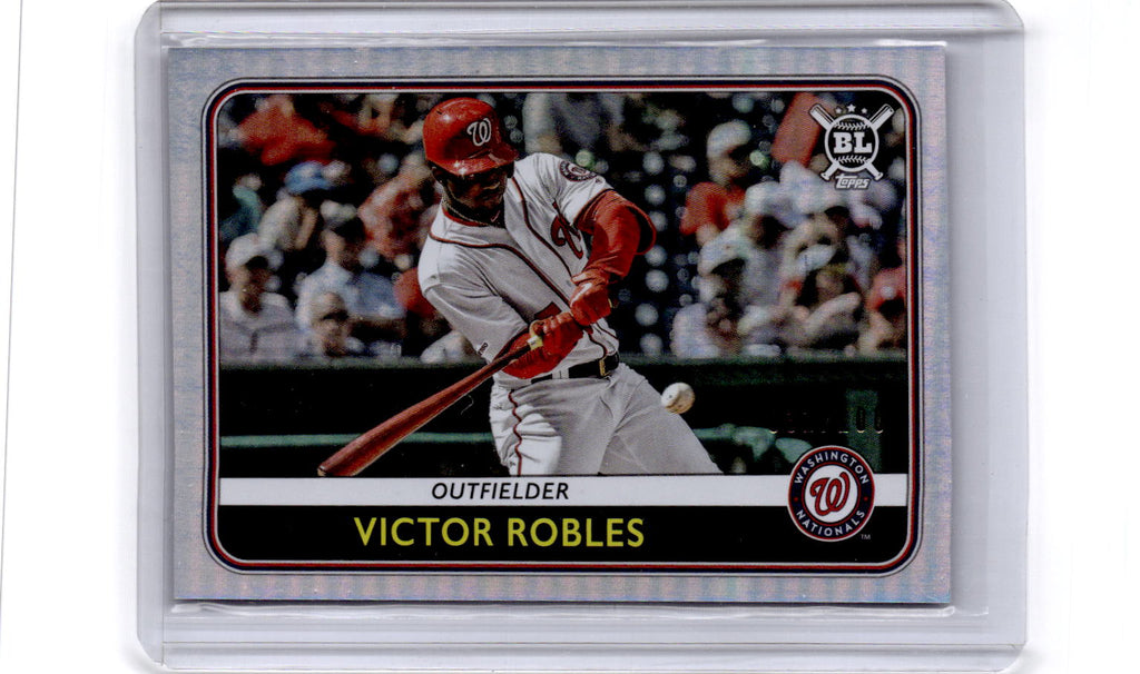 2020 Topps Big League #174 Victor Robles Rainbow Foil #/100