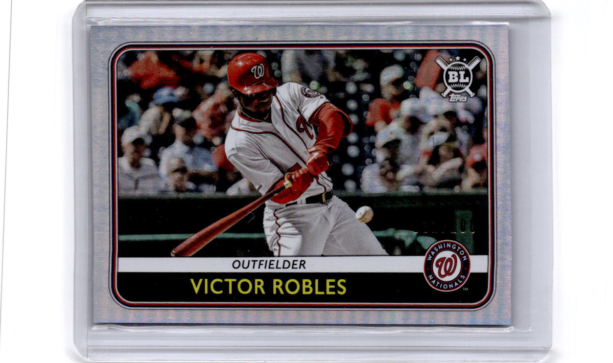 2020 Topps Big League #174 Victor Robles Rainbow Foil #/100