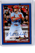 2026 Topps Nathan Church 1991 35th Anniversary Autographs Blue #/150