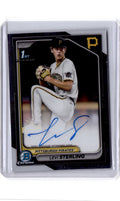 2024 Bowman Draft #CPA-LS Levi Sterling Chrome Prospect Autographs