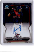2023 Bowman #CPA-AG Angel Genao Chrome Prospect Autographs