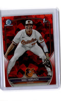 2024 Bowman Sapphire Edition #BCP-6 Mac Horvath Red #/5