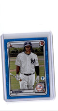 2020 Bowman 1st Edition #BFE-8 Jasson Dominguez Blue #/150