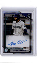 2024 Bowman #CPA-BWI Ben Williamson Chrome Prospect Autographs Refractors /499