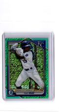 2024 Bowman #BCP-80 Tony Ruiz Chrome Prospects Aqua Shimmer Refractors #/125