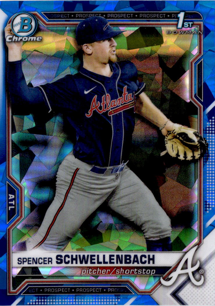 2021 Bowman Draft Sapphire Edition #BDC-44 Spencer Schwellenbach