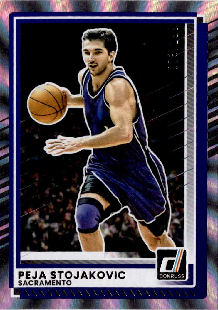 2025-26 Donruss #188 Peja Stojakovic Holo Laser #/199