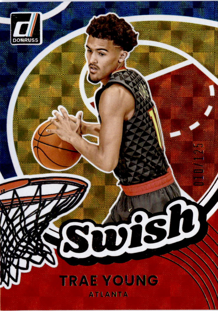 2025-26 Donruss #16 Trae Young Swish Hyper #/125
