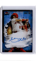 2024 Finest #FA-ZN Zach Neto Finest Autographs Blue Refractors /150