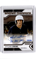 2023 Upper Deck Goodwin Champions #A-CR Dylan Crews Autographs Inscriptions